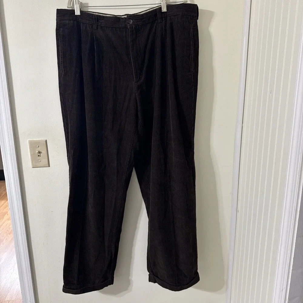 Izod Brown Corduroy Pants Men's Size 42x31